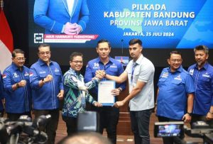 Sah.!, AHY Berikan Rekomendasi kepada Kang DS dan Ali Syakieb untuk Maju di Pilkada 2024