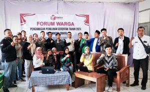 Panwascam Cibatu Garut Gelar Lounching Forum Warga Pengawasan Partisipatif dalam Pilkada 2024