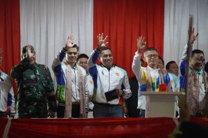 Danrem 062 Tarumanagara Hadiri Open Ceremony Porkab Ke 5 Kabupaten Garut, “Garut Teuneung Tandang Jadi Juara”
