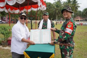 Danrem 062 Tarumanagara Hadiri Pembukaan TMMD Ke 121 Tahun 2024, Kodim 0612 Tasikmalaya