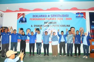 Demokrat Garut Gelar Deklarasi dan Konsolidasi Pemenangan Pilkada Pasangan A Syakur Amin – Putri Karlina