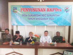 Musdes RKPDes Tahun 2025 di Desa Sukaresmi Garut, Kades Rukman : Skala Prioritas di Infrastruktur Jalan Lingkungan