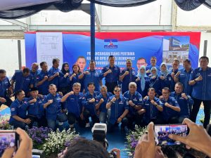 Hadir di Pembangunan Kantor DPD Demokrat Jabar, Ini Harapan AHY