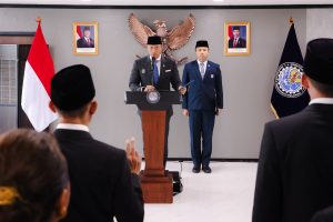 Lantik Pejabat Kemenko Infra, Menko AHY: Jadi Garda Terdepan dalam Pembangunan Infrastruktur dan Wilayah di Indonesia