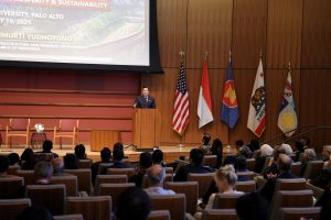 Sampaikan Keynote Speech di Stanford, Menko AHY: Indonesia Siap Membentuk Agenda Pembangunan Berkelanjutan dan Adil