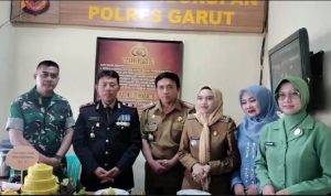 Polsek Cisurupan Polres Garut Didatangi Danramil dan Dua Camat, Ada Apa?