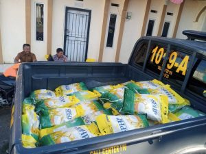 Dukung Kebutuhan Pangan Warga dan Jaga Kestabilan Harga, Polsek Cisurupan Polres Garut Sediakan Beras Murah