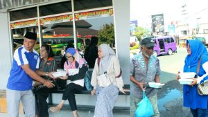 Peringati Maulid Nabi dan HUT Ke-24 Demokrat, DPC Garut Gelar Jum’at Berkah Berbagi Nasi