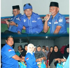 HUT Ke 24 Peduli dan Berbagi, Warga Sampaikan Terima Kasih, Fraksi Demokrat : Do’akan Kami Bisa Berbuat Lebih Banyak